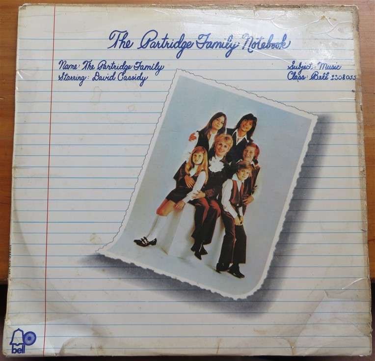 The Partridge Family Notebook - Vintage Vinyl LP - G Cover/VG Vinyl
