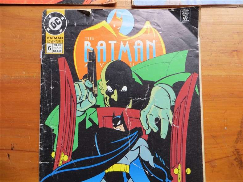 3 x DC Comics  - Batman / Justice League / Blue Devil - Pen markings / drawing