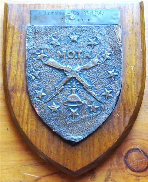 M.O.T.H Plaque - Combined Ops Shellhole Rhodesia