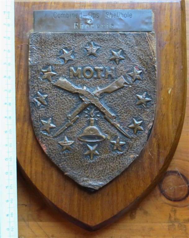 M.O.T.H Plaque - Combined Ops Shellhole Rhodesia