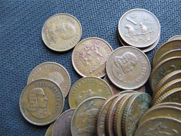 RSA 1c Coin Lot as pictured - 1 Bid for All