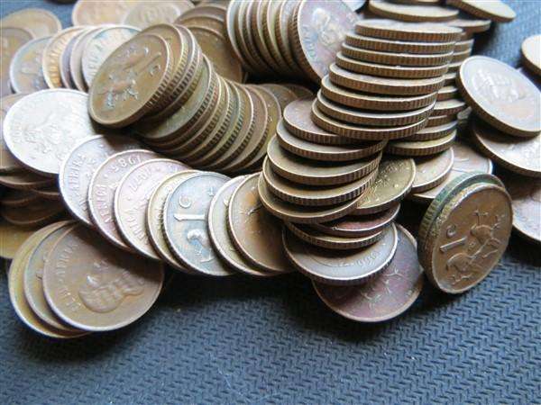 RSA 1c Coin Lot as pictured - 1 Bid for All