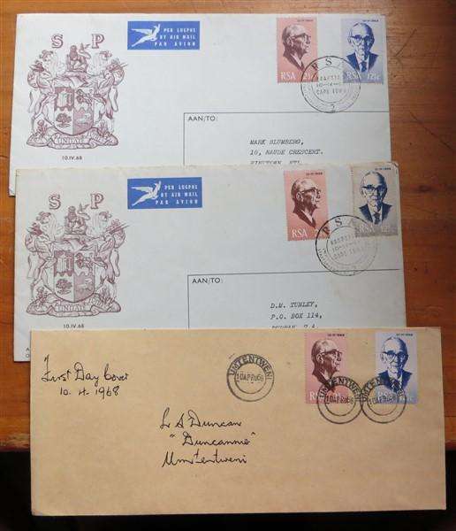 1968 State President Covers - All for 1 Bid