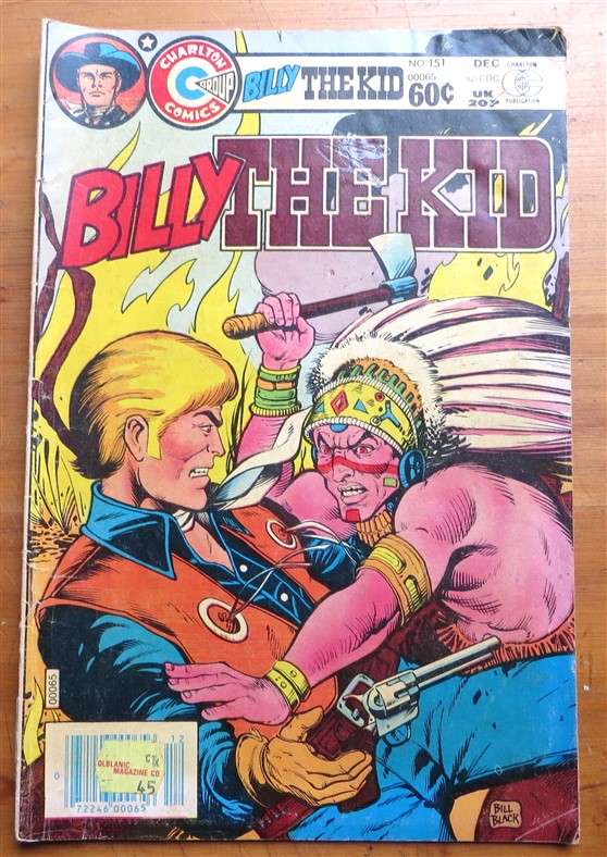 Charlton Comics - Billy The Kid #151 Comic