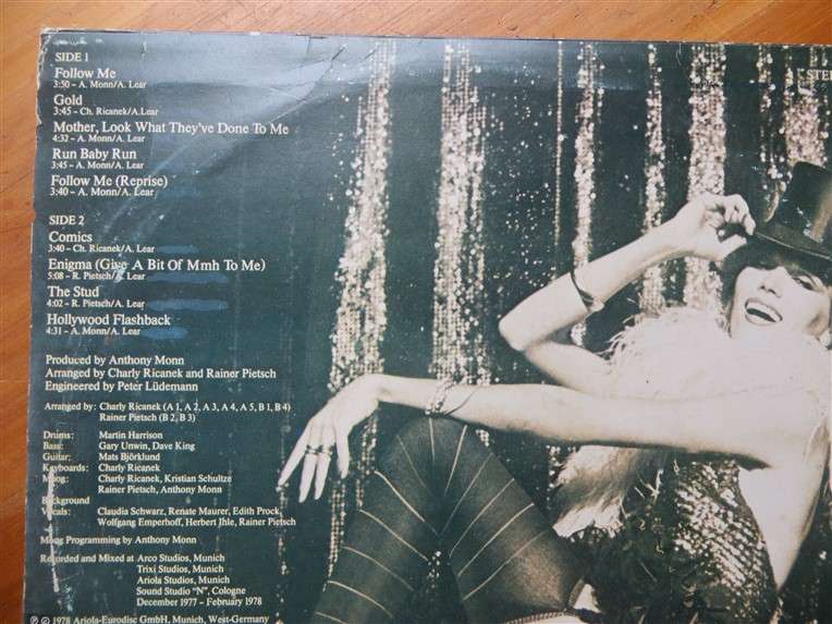 Amanda Lear - Sweet Revenge Vintage Vinyl LP - VG