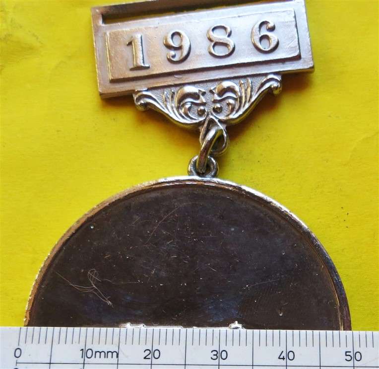1986 Marksman Medal - 50m Snel Dood