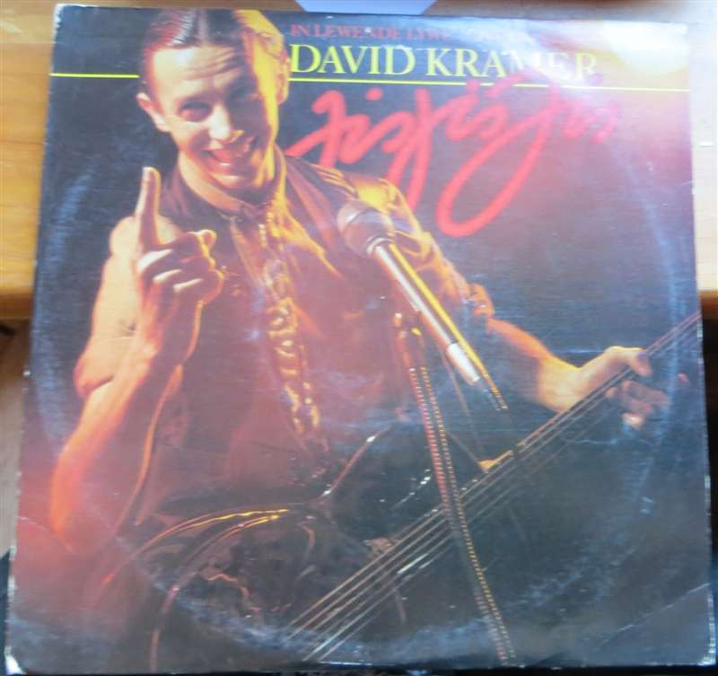 David Kramer 2 x LP Set JisJisJis + Hanepoot as an extra  -  Vinyl VG / Cover VG