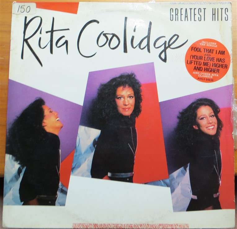Rita Coolidge - Greatest Hits Vintage Vinyl LP - VG
