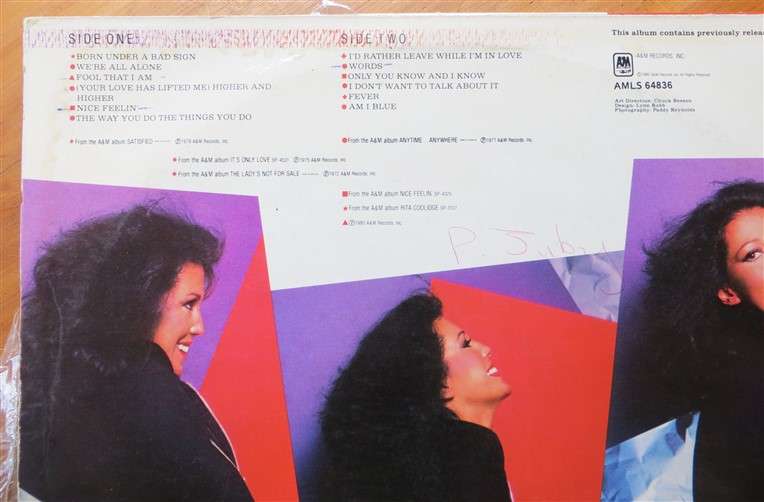 Rita Coolidge - Greatest Hits Vintage Vinyl LP - VG