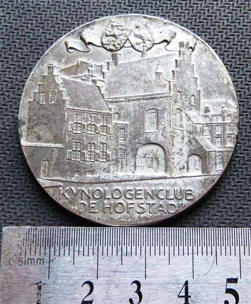 1938 Kynologen Club Den Haagschen Dierentuin Dog Show medallion