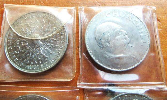 4 x Different GB Crowns - Bid per Coin