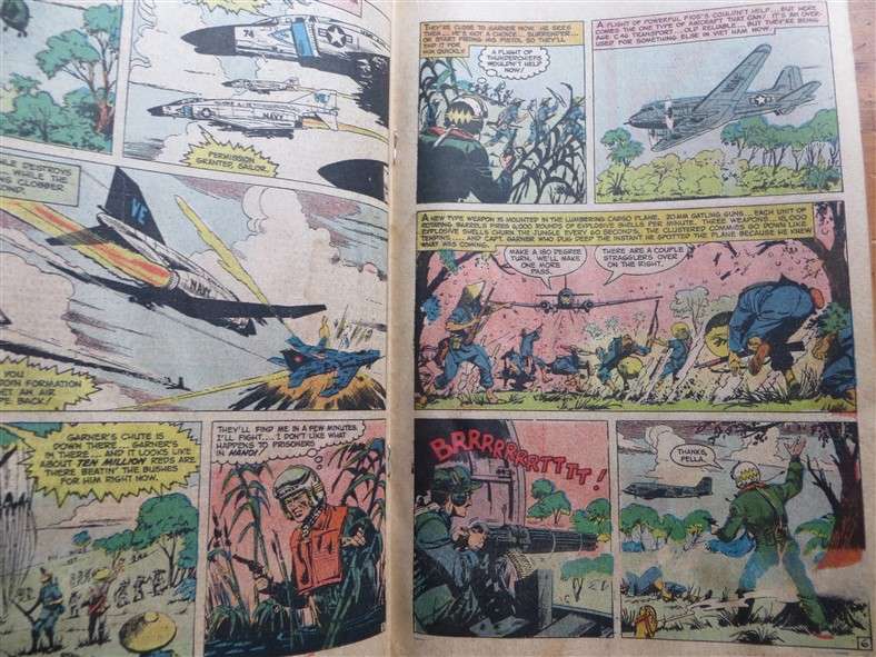 4 x Charlton Comics - Battlefield Action & Attack Comics