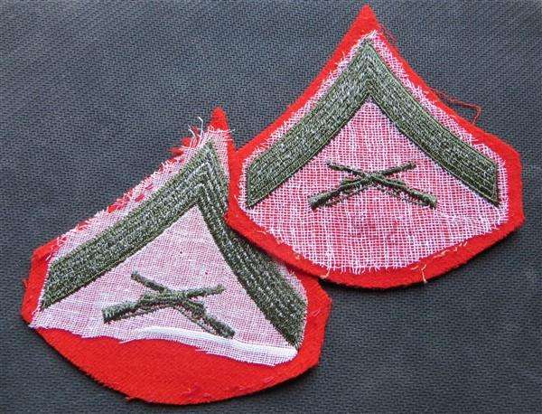 SADF Marksman Rank Badge Pair