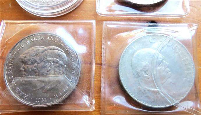 4 x Different GB Crowns - Bid per Coin