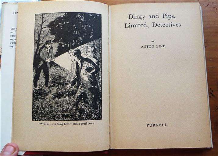 Dingy & Pips Ltd. Detectives - Anton Lind 1961