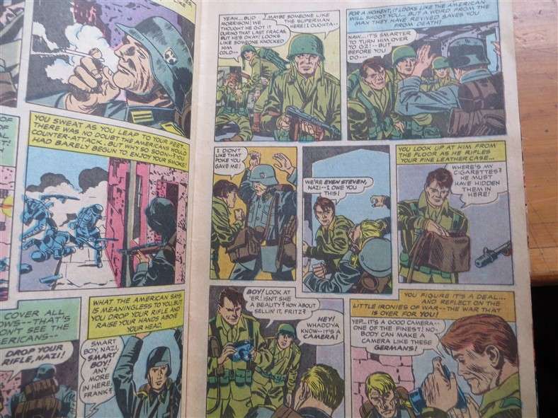 4 x Charlton Comics - Battlefield Action & Attack Comics
