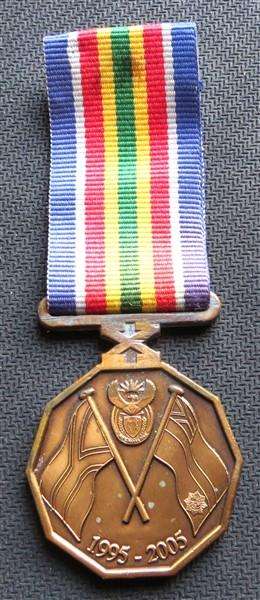 1995-2005 SAPS 10 Year Medal #43000