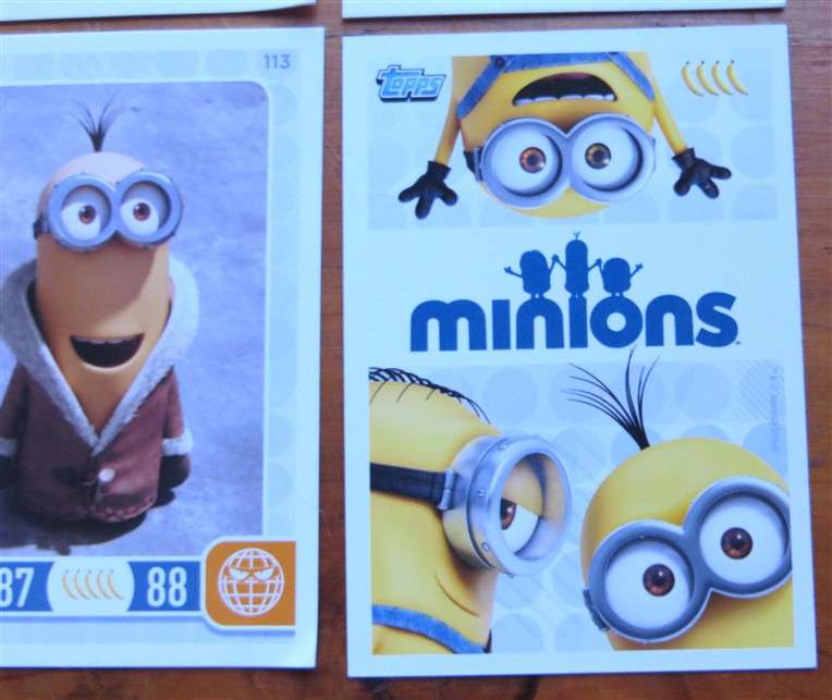 51 x Minion Trading Card Lot - 1 Bid for All