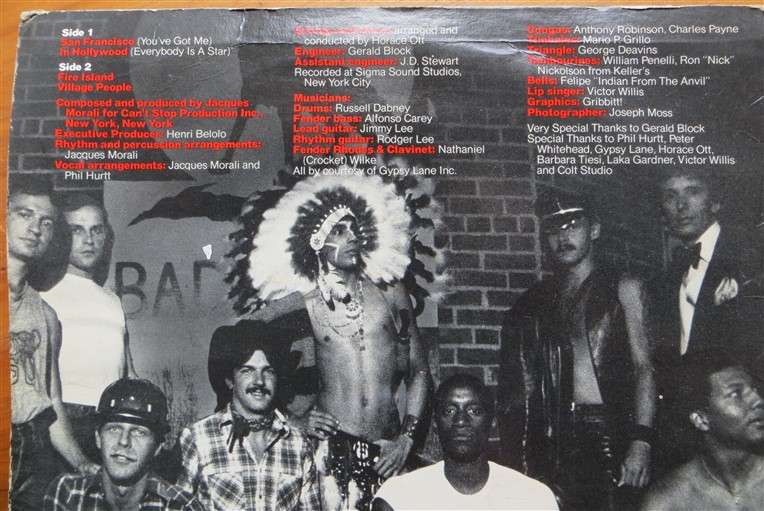 Village People Vintage Vinyl LP - VG