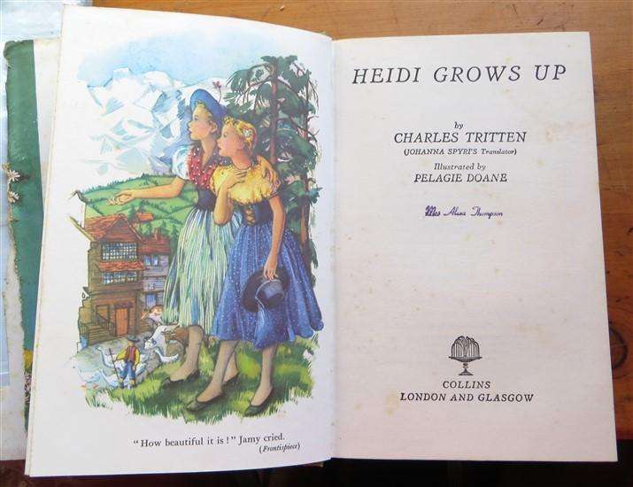 Heidi Grows Up - Johanna Spyri - Illustrated