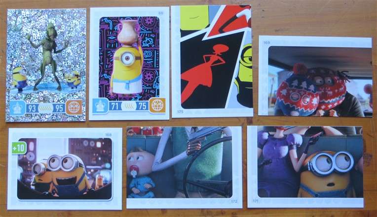 51 x Minion Trading Card Lot - 1 Bid for All