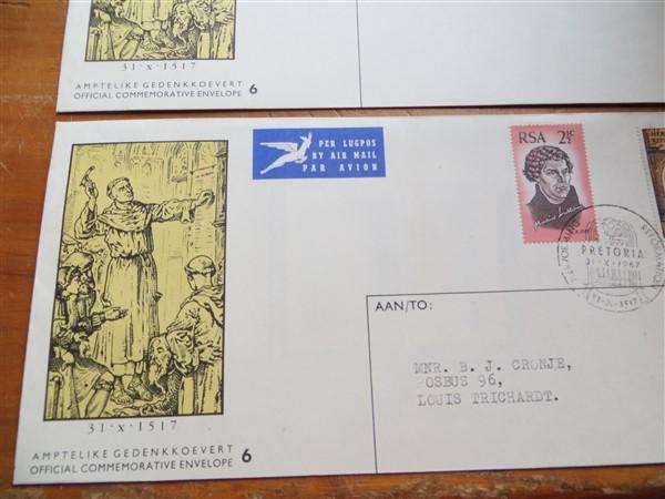 2 x RSA Covers No.6 - Addressed & Unaddressed - 1 Bid for both