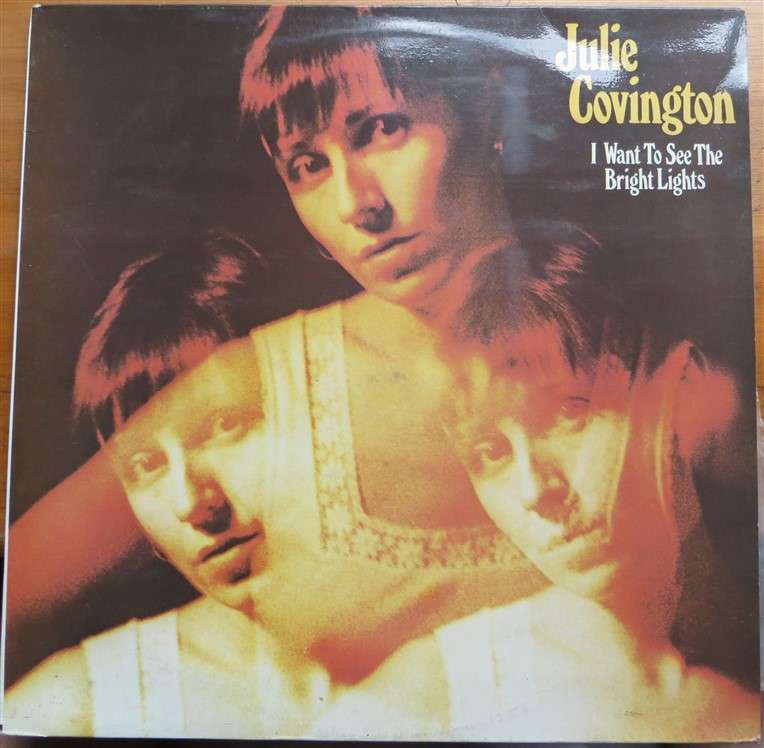 Julie Covington - I want to see the Bright Lights Hits Vintage Vinyl LP - VG