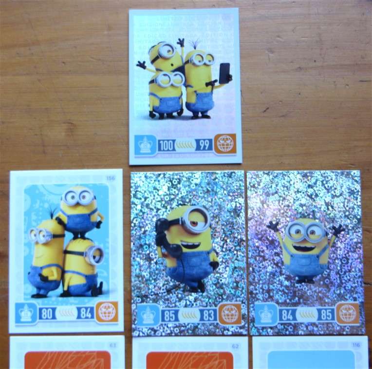 51 x Minion Trading Card Lot - 1 Bid for All