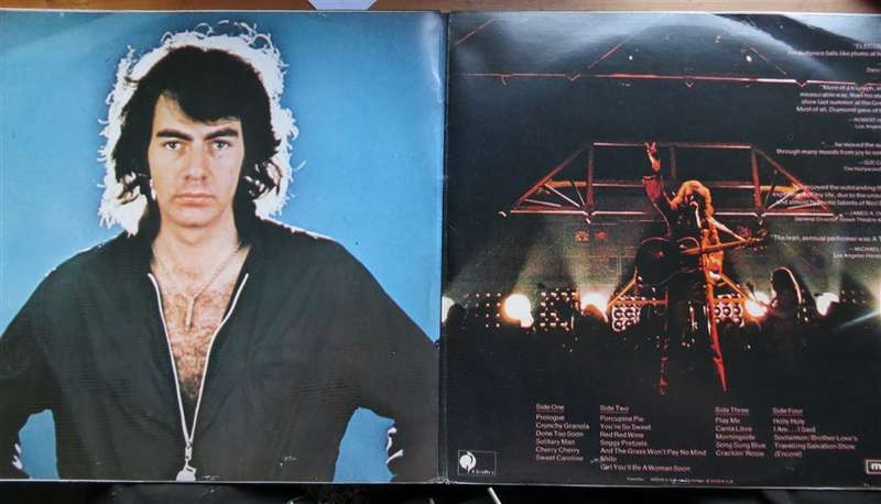Neil Diamond - Hot August Night - Vinyl VG / Cover VG