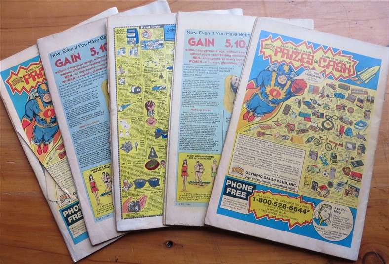5 x Charlton Comics - Fightin Army / 5 / Marines Comics