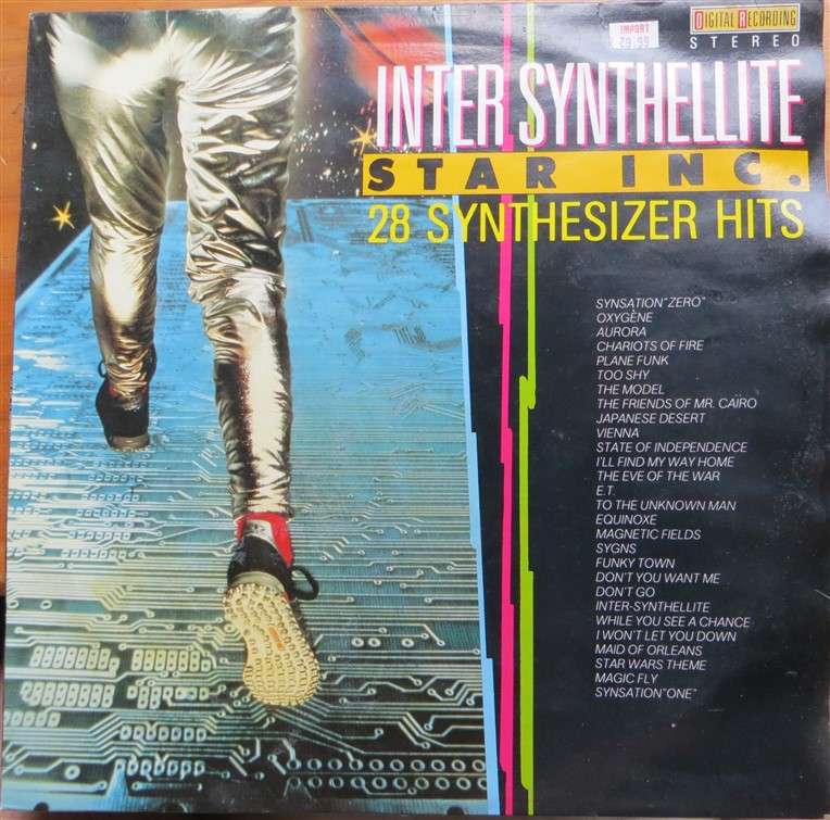 Inter Synthellite - Synthesizer Hits Vintage Vinyl LP - VG