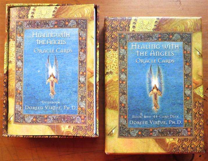 Healing with the Angels - Oracle Cards + Book /Guide + Box - Doreen Virtue