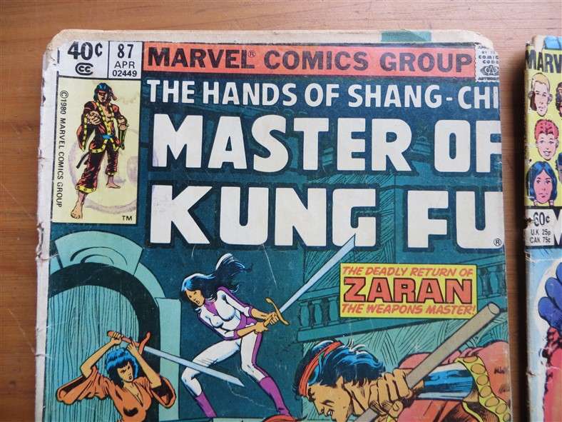 2 x Marvel Comics - New Mutants #14 + Masters of Kung Fu