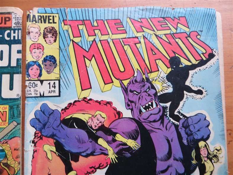2 x Marvel Comics - New Mutants #14 + Masters of Kung Fu