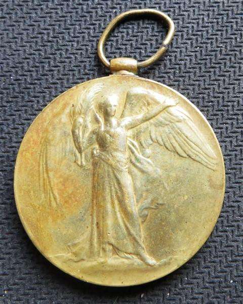 1914-1919 The Great War for Civilisation Victory Medal WW1 D-960 Prefix