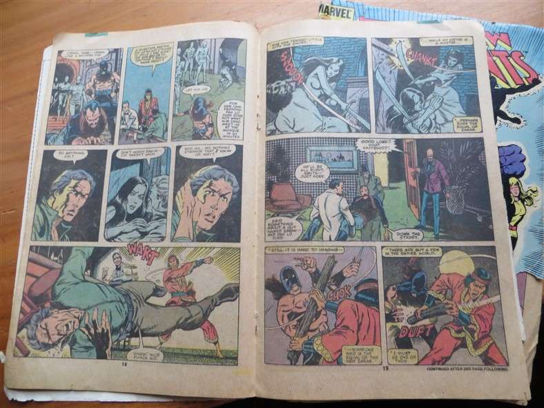 2 x Marvel Comics - New Mutants #14 + Masters of Kung Fu