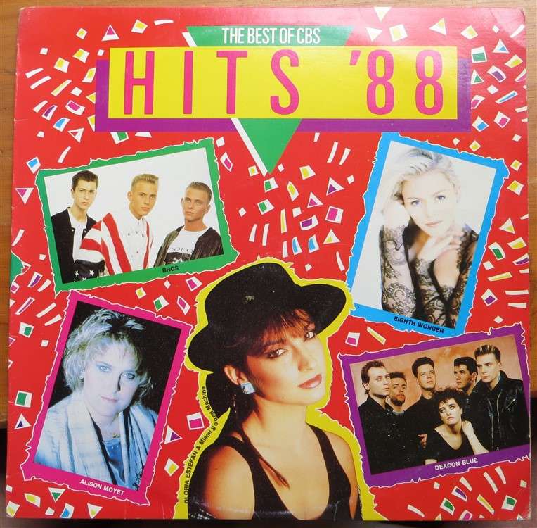 The Best of CBS Hits of 88 Alison Moyet/Deacon Blue and more  - Vintage Vinyl LP - VG