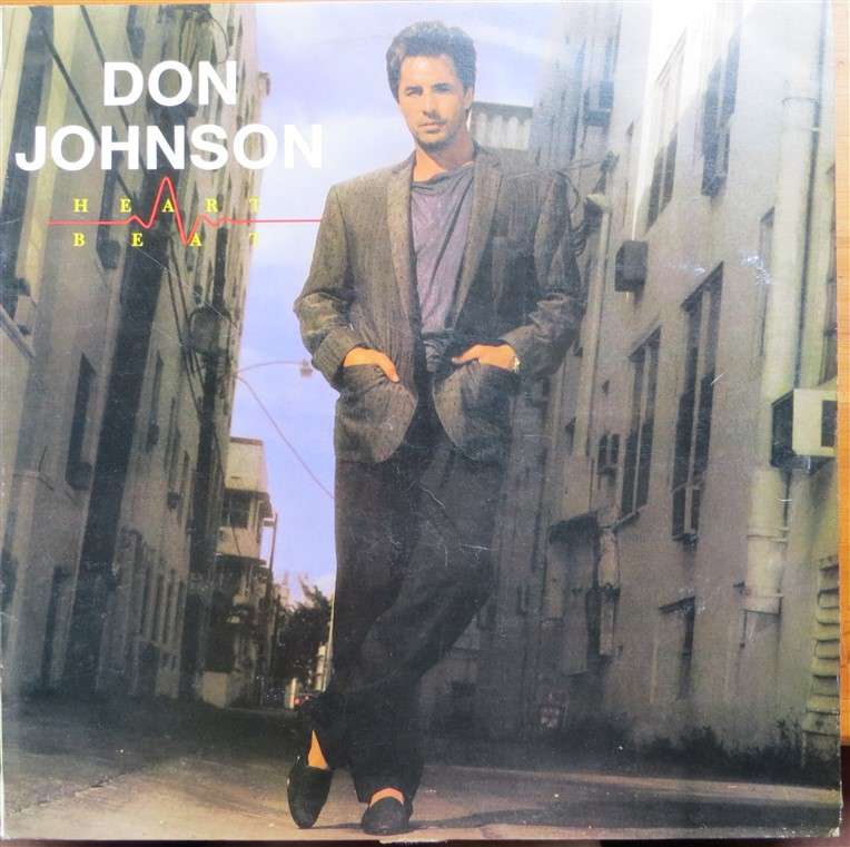 Don Johnson - Heart Beat  - Vintage Vinyl LP - VG