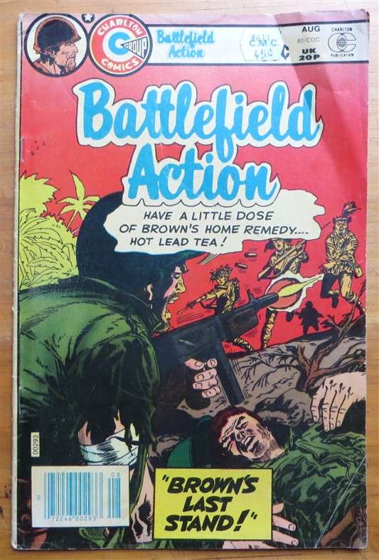 Charlton Comics - Battlefield Action  #82