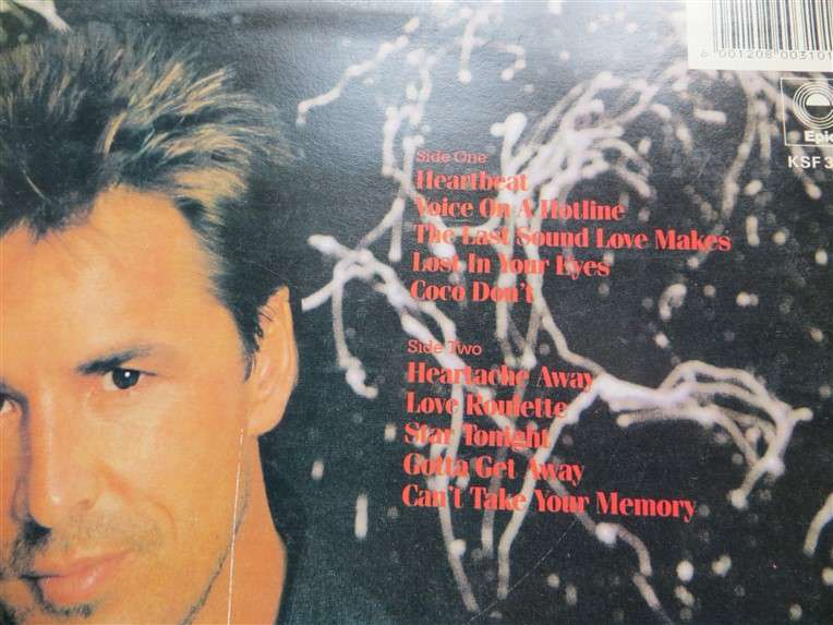 Don Johnson - Heart Beat  - Vintage Vinyl LP - VG