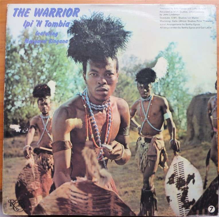 Ipi N Tombia - The Warrior  - Vintage Vinyl LP - VG