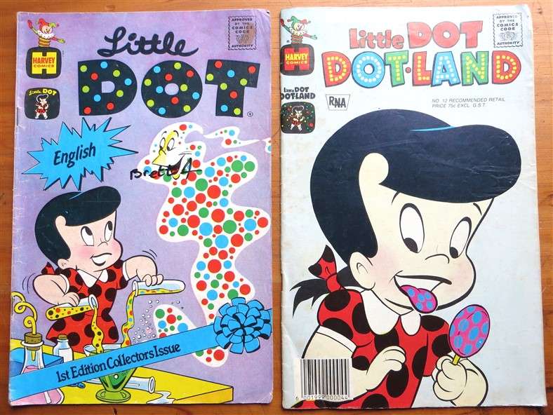 2 x Harvey Comics - Little Dot - #1 & #12
