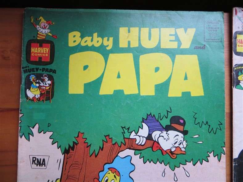 4 x Vintage Little Lotta + Baby Huey Comics Lot - Low Numbers - 1 Bid for All