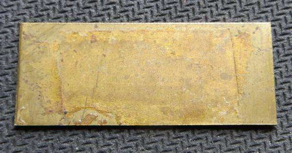 Small Badge Plaque -C.Thatcher- PLY.18516 - R.F.R(Marines)L.S.-Coinage Head 15 Years
