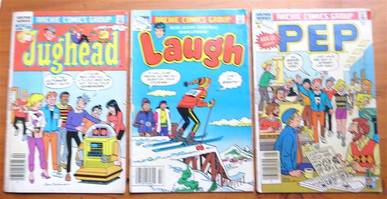 3 x Vintage Archie Comics Lot - 1 Bid for All