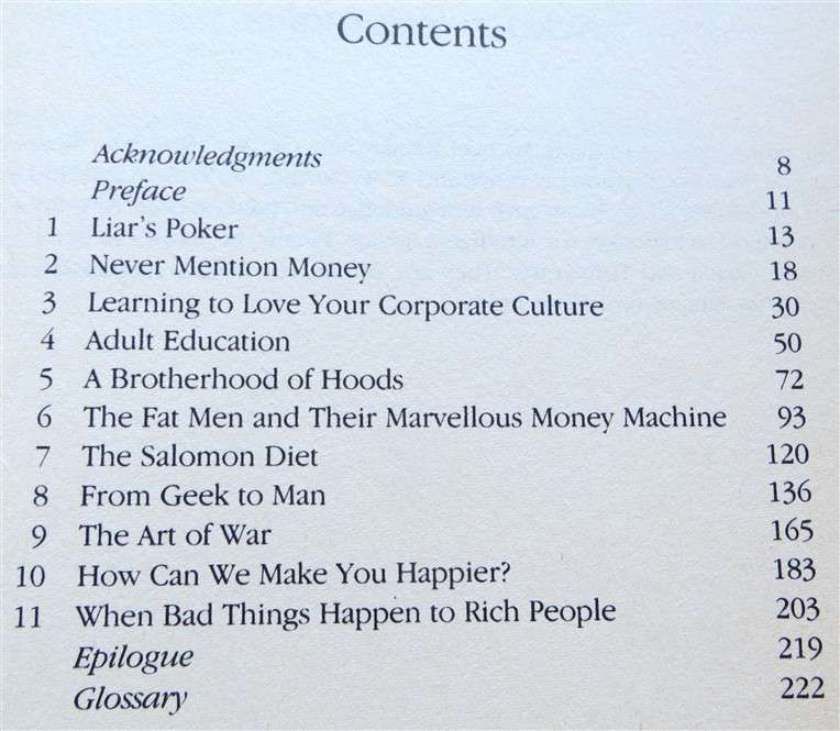 Liar's Poker - Two Cities , True Greed - Hardcover