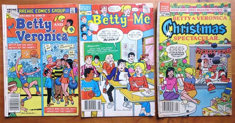 3 x Vintage Archie Comics Lot - 1 Bid for All