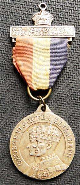 1947 Royal Visit to SA Silver Medallion