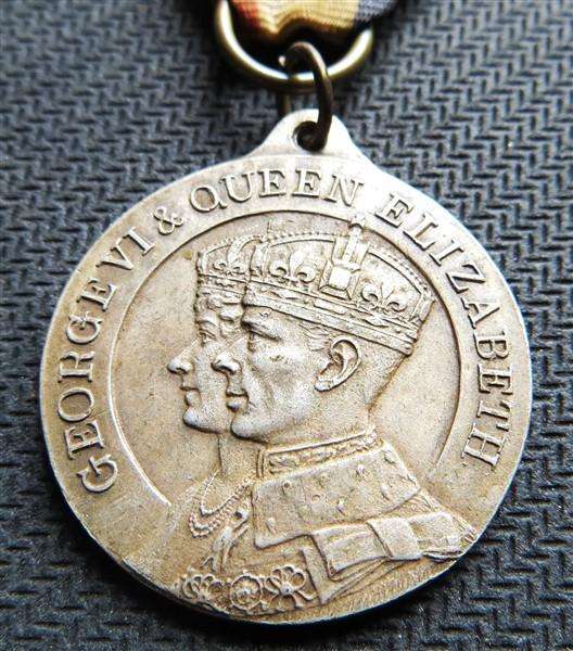 1947 Royal Visit to SA Silver Medallion