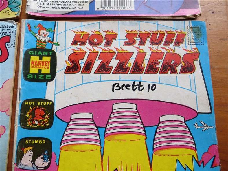 4 x Vintage Hotstuff Comics Lot - 1 Bid for All